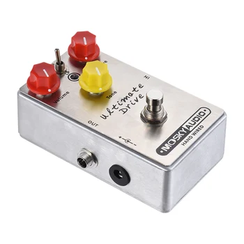 MOSKY guitar effect pedal Drive Ultimate Overdrive Guitar Effect Pedal Full Metal Shell True Bypass За Музикални Инструменти