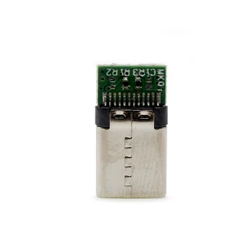 2/5/10шт usb 24 pin type c штекерные Съединители Jack Tail usb Plug Електрически Клеми, заваряване САМ кабел за пренос на данни usb аксесоари