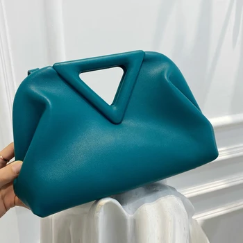 2021 Нова Мода Луксозни Чанти Триъгълник Чанта На Жената Куриерски Чанти На Дизайнерска Марка За Дамски Чанти През Рамо Дамски Чанта За Ръце