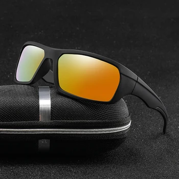 Спортни поляризирани Слънчеви очила на Polaroid Слънчеви очила, Очила с UV400 Ветроупорен Слънчеви очила за Мъже Жени Риболов Ретро De Sol Masculino