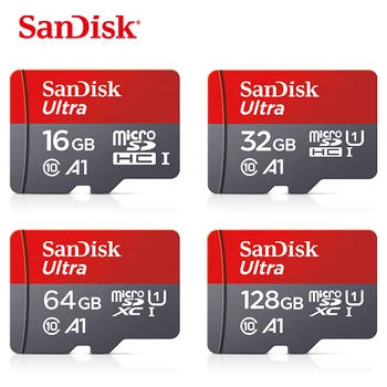 Оригинална SanDisk Micro SD Card Class10 TF Card 16gb 32gb 64gb 128gb Max 98Mb/s картата памет за samrtphone и настолен КОМПЮТЪР
