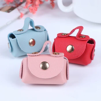Съвсем нова куклена къща Miniature Bag Е Чанта Fashion Shopping bag for 1/6 ,1/12 Doll Clothes Bag Accessories