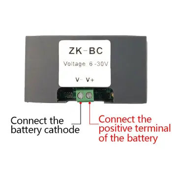 Дигитален Дисплей Волтметър Измерване на Напрежението на Батерията Тестер Двойно USB DC12V за Кола