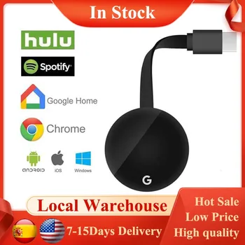 G7S TV Stick 2.4 G/5G Wifi 1080P Display Receiver За Google Chromecast 3 Anycast TV Receiver Miracast TV Dongle За iOS и Android