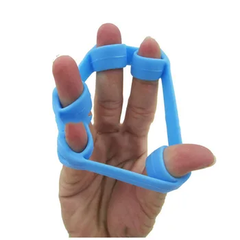 Преносим Finger Gripper Strength Trainer Resistance Band Силиконов Ръчен Улови Китката Йога Носилка Finger Fitness Equipment