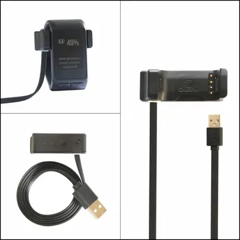 Нова 75 СМ Замени USB Зарядно Устройство за Зареждане Dock Cradle Зарядно Устройство Адаптер За Garmin Vivoactive HR Smart Watch Поддръжка на Данни