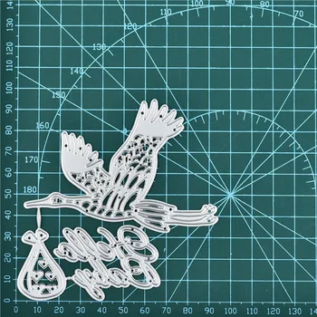 Kokorosa Baby Born Metal Cutting Умира Birds САМ Etched Умира Занаятите Paper Card Making Scrapbooking Embossing New 2019
