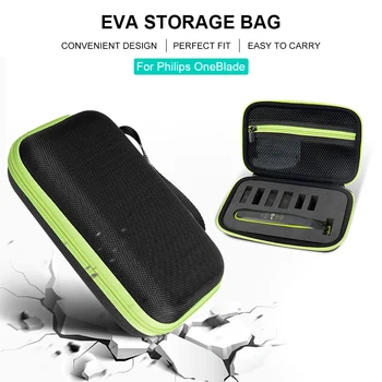 EVA Shaver на Притежателя на Бръснач Чанта За Съхранение на Philip OneBlade Мъжка Самобръсначка Калъф За Носене Ударопрочная Твърда Пътна Чанта За Съхранение