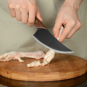 XYj Small Butcher Клане Knife 5