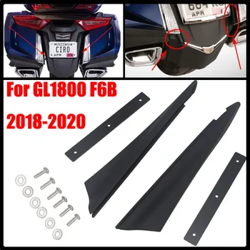 За Honda Goldwing GL1800 GL 1800 F6B 2018 2019 2020 Мотоциклет Черно Задно крило Пълнител Лента на Задното крило дефлектор