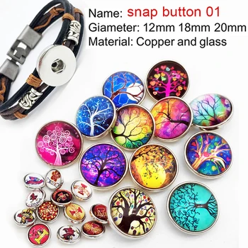 I Love Mini To be glass snap button бижута направи си САМ Round photo cabochons flat back TW1126