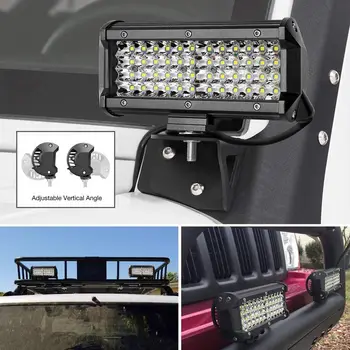LED Bar 4 inch & 7-инчов LED Light Bar Light Work for Driving Offroad Boat Car Tractor Truck 4x4 SUV ATV 12V 24V Off Road