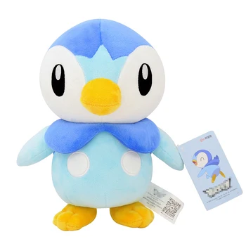 25 СМ Пиплуп Плюшен Кукла Pokemon Мека Играчка Фигурка Пингвин Пелуче Kawai Подарък