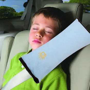 Универсална Възглавница за Колан на автомобила Автомобилни Аксесоари Възглавница За Колан Дишаща Плюшен Възглавница за Колан за Безопасност за Деца