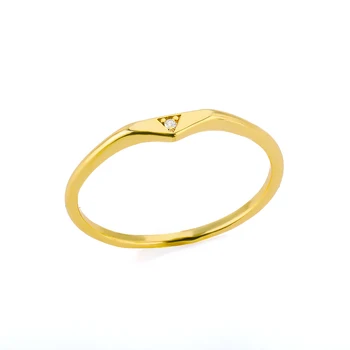 Неръждаема Стомана, Пръстени за жени 2021 Злато Треска Цвят на Малки Кристали Мода Бижута Сватба Запознанства Подаръци Женски пръстен Whosale