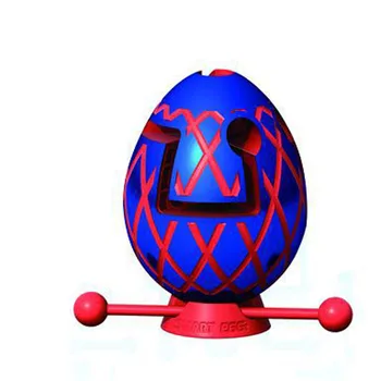 Монтесори Образование 3D Лабиринт Яйца Пъзел Скоростта на Търкаляне на Топката, Играта Cubos Лабиринт Играчки за Деца Образователни Великденско Яйце