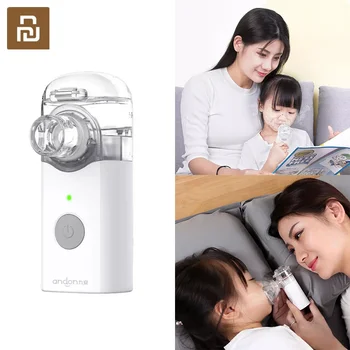 Youpin Jiuan Andon Micro Sprayer Vernevelaar Mini Handheld Іпгалятор Респиратор За Деца И Възрастни Джобно Лечение На Кашлица