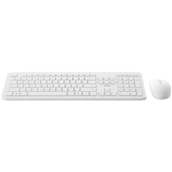 Rapoo X2000 106-key wireless optical office keyboard and mouse set, мултимедийни клавиши, безшумни и тънки, бизнес-офис