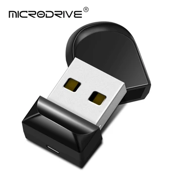 Супер мини usb, карта с памет 64 GB 32 GB метален USB флаш памет 16 GB 8 GB от 4 GB флаш-памет за преносим 128 GB флаш памет, флаш-диск