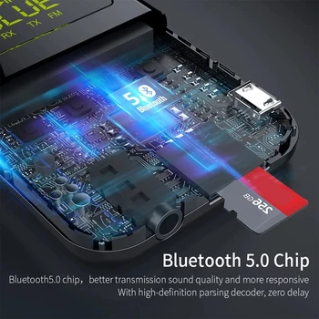 Bluetooth 5.0 Предавател, Приемник, 3,5 мм Жак Aux Аудио Безжичен Адаптер За PC TV Слушалки на Автомобила Bluetooth 5 0 Приемник