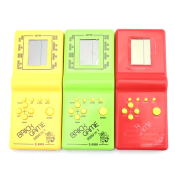 Здрава забавна игрова конзола Tetris handheld animation game console детска образователна игра пъзел Handheld Game Console