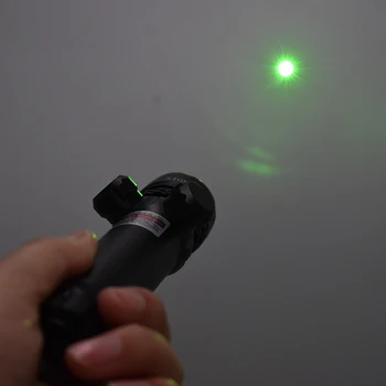 Нови Зелен Лазерен Мерник Регулируема Разширено Тактически Мерник Лазерна Показалка за Външно Ловна Пушка Стрелба с Прашка Аксесоари
