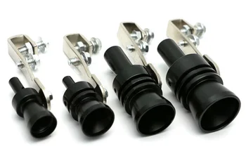 Размер S,M,L,XL Автомобилни и Мотоциклетни Части модификация Sound Turbo Опашката Гърлото Свирка Универсален Заглушител