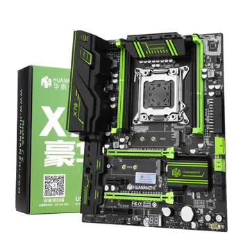 HUANANZHI X79 дънна платка X79 GREEN 2.49 V3.1 ATX USB3.0 SATA3 PCI-E NVME M. 2 SSD поддръжка REG ECC памет и Xeon E5 LGA2011