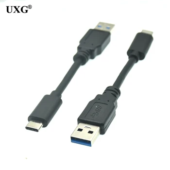 0.1 m 1m 2m 3m 3A 5Gbps USB 3.0 Type C-Къс Кабел USBC Data Charging Cord-Кабел За Таблет, Мобилен Телефон Твърд Диск камери