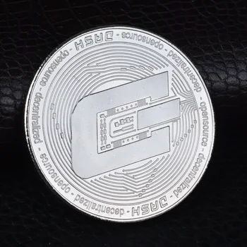 Bitcoin Ethereum Ripple Litecoin Monero Dogecoin Dash Coin са подбрани колекция от Произведения на Изкуството Запомнящи се Реплики Монети Безплатна Доставка