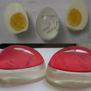1 Промяна на Цвета на Яйцето Таймер Смола е Идеалният Материал Варени Яйца с Температура Кухня Помощник Яйце Червен Таймер таймер инструменти