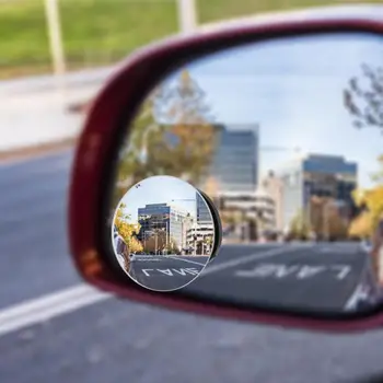 Автомобилно Огледало HD Куполна Огледало Сляпо Петно Автоматично Огледалото за Обратно виждане на 360 Градуса Широкоъгълен Автомобил Паркинг Без Рамки Огледала