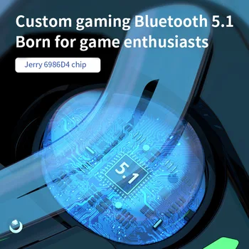 High-End True Wireless Bluetooth Headphone MD168 Gaming Earphone In-ear Stereo Bass TWS Слушалки За Телефони Xiaomi iPhone Gamer