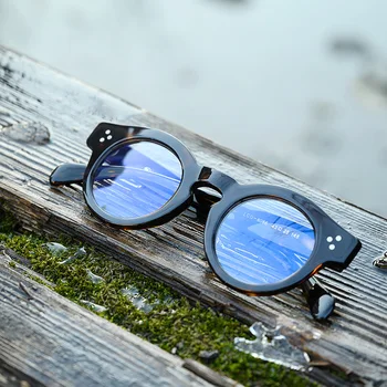 Zerosun Eyeglasses Frame Мъжки Овални Очила за Мъже Черепаховые Очила Предписание за оптично Четене Лещи Черен Овал