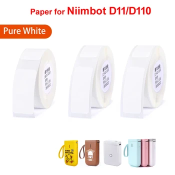 Niimbot D11/D110 Mini Label Printer Paper Label Printing Водоустойчив Цена Чист Цвят Е Устойчив На Надраскване На Етикета Стикер Хартия