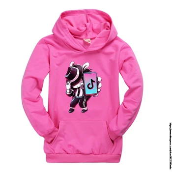 Тик Tok Children Super Hoodie Boys Girls 3D Printed Pullovers Kids Sweatshirt Girls Spring Autumn Teen Hoodie 2-16Year
