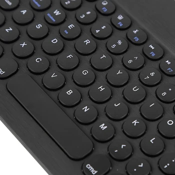2021 Mini Wireless Keyboard, Bluetooth-съвместима Клавиатура Round Multi Phone Device Keyboard Round Keycaps for iOS, Android и PC