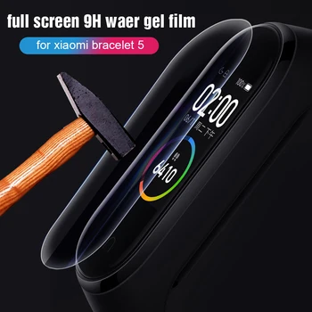 12-3шт Гидрогелевая мека Филм За Xiaomi Mi Band 6 MiBand 6 Miband6 10Г Извити Протектор на Екрана Смарт Гривна Не Закалено Стъкло