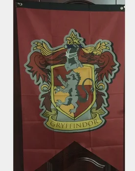 30*50 см Harries Magic School Banner Flag Парти Декорации Потър Виси Живопис Фигура от Играчки, подаръци За Деца