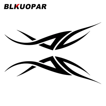 BLKUOPAR for Tribal Flame Car Stickers Waterproof Creative Decals Simple Die Cut Air Conditioner Motorcycle Декор на Рибка Car Wrap