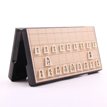 Япония Shogi 25*25*2 см игра на Шах Магнитен Шах Сгъваема маса Международна Проверка Sho-gi разузнавателни превозно средство игра като Подарък играчка