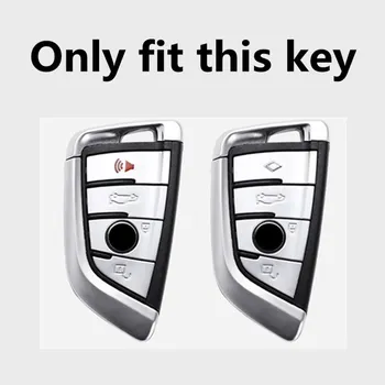 Калъф за Ключове на Автомобила Калъф За Ключове Чанта За Ключове на Bmw F20 G20 G30 X1 X3 X4 X5 G05 X6 Аксесоари За Стайлинг на Автомобили Притежателя на Черупката Ключодържател Защита