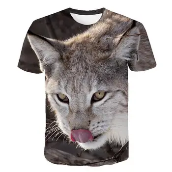 Summer 3d T Shirt Men Animal Print Men /Women 2020 Newst Kitten Print Смешни Cat Short Sleeve Plain T Shirt 3d Design Tshirt Male