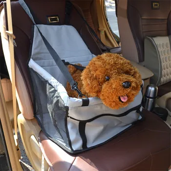 Аксесоари За Кучета Pet Dog Carrier Car Seat Cover Pad Carry Cat Puppy Bag Car Travel Сгъваем Хамак Водоустойчив Куче Легло Кошница
