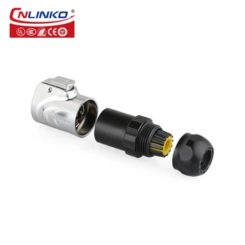 Cnlinko M16 IP67 водоустойчив конектор 2pin 3pin 4pin 5pin 7pin 8pin 9pin конектор за захранване и сигнал от конектор led осветление конектори