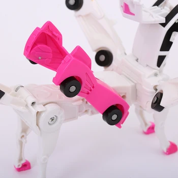 Здравейте Carbot Unicorn Mirinae Prime Серия Body robot Kit Toys Models 2 in 1 one Step Model Деформированная модел автомобил Детски играчки