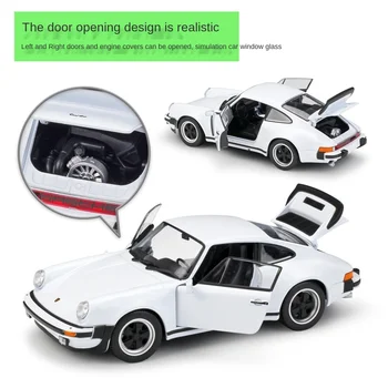 WELLY 1:24 1974 Porsche 911 Turbo3.0 sports car simulation alloy car model crafts decoration collection toy tools gift
