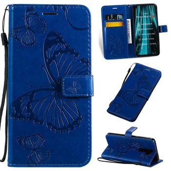 Flip Case for Huawei P Smart Z Honor 10 Lite Y9 Prime Mate 9 8 7 Butterfly Cover Coque Honor 8X 8C V10 10i 6X 6C 6A P10 GR5 2017