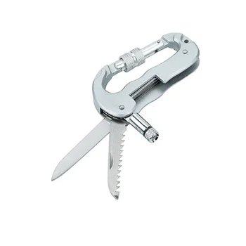 Външна богат на функции за катерене обтегач быстросъемная обтегач нож трион филипс отвертка накрайник отвертка