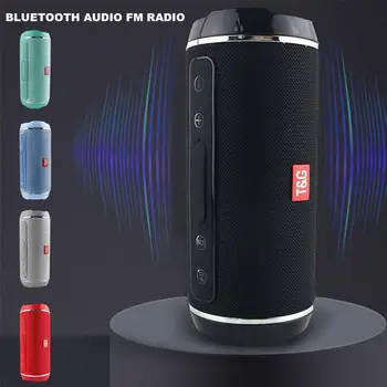 10 W Безжична слушалка Bluetooth Водоустойчив Стерео Бас USB/TF/AUX, MP3 Портативен Музикален Плейър